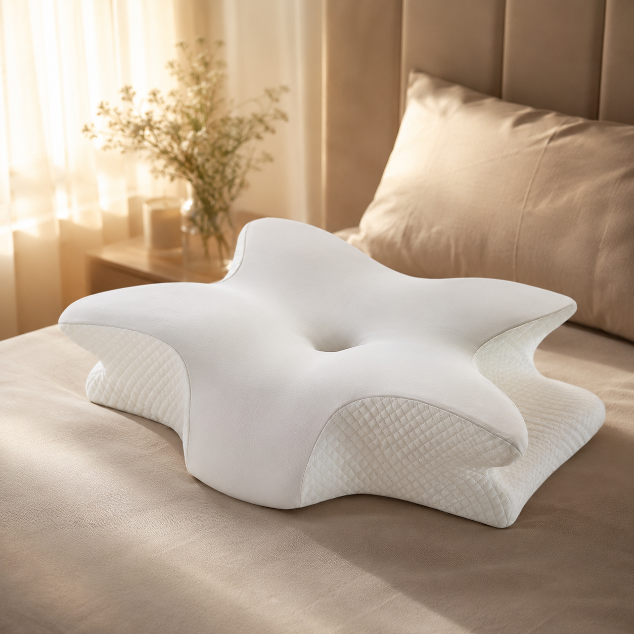 Coussin Cervical Ergonomique Coussina — L'Art du Repos Parfait